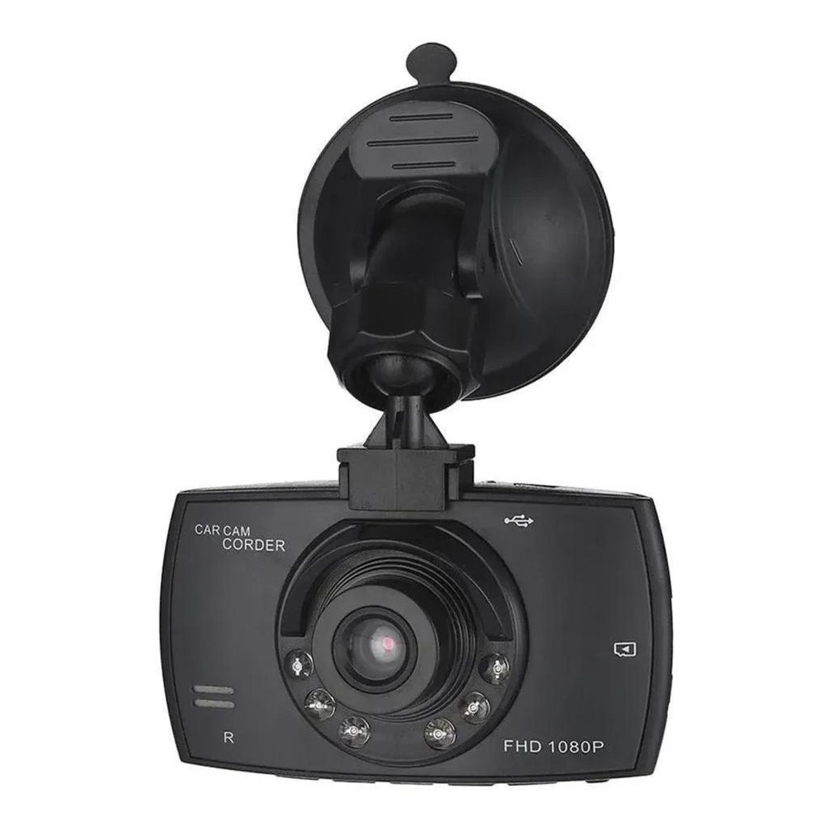 GENERICO - Cámara de Seguridad para Auto Dash Cam Full HD 1080p
