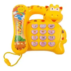 GENERICO - Teléfono Musical Interactivo para Bebé con Animales