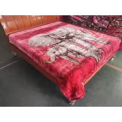 GENERICO - Manta de Pelo Largo Doble Capa para Mayor Comodidad