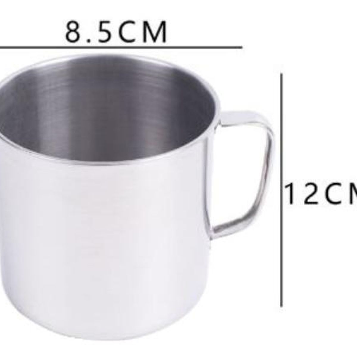 GENERICO - Tetera de Acero Inoxidable Sin Taza de 9 cm