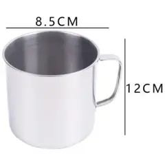 GENERICO - Tetera de Acero Inoxidable Sin Taza de 9 cm