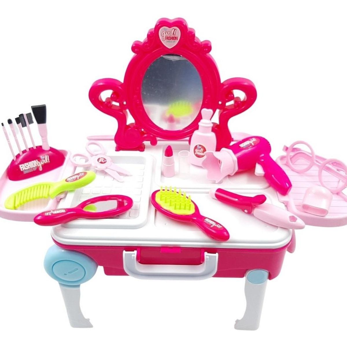 GENERICO - Maletín Grande de Instrumentos Médicos para Niñas - Rosa