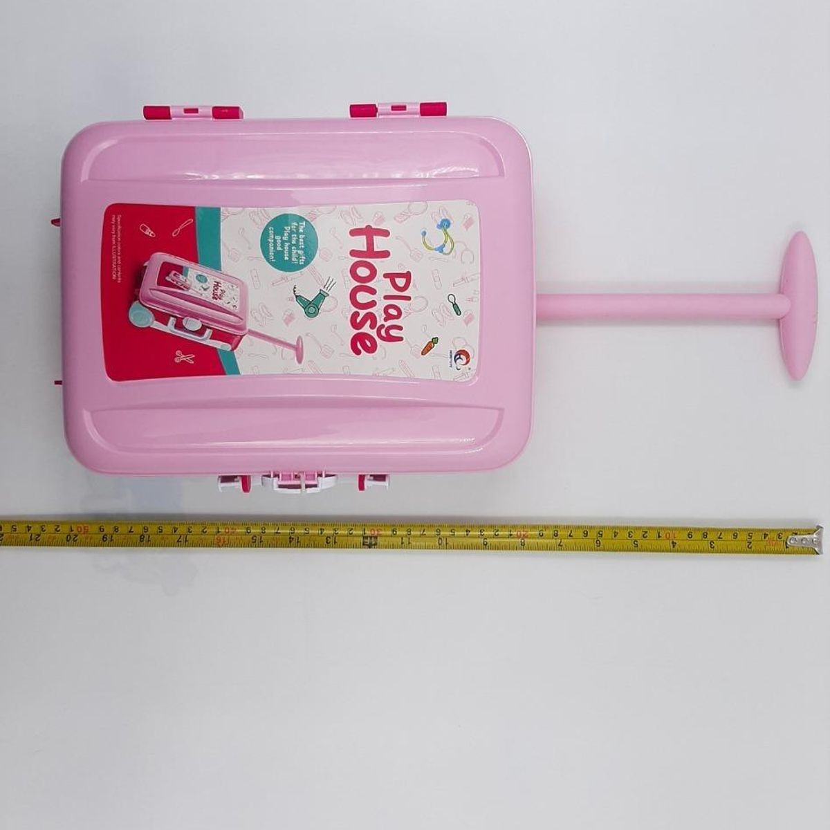 GENERICO - Maletín Grande de Instrumentos Médicos para Niñas - Rosa