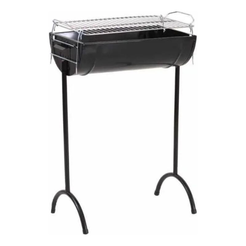 GENERICO - Parrilla portátil para asados BBQ a carbón para terraza y balcón