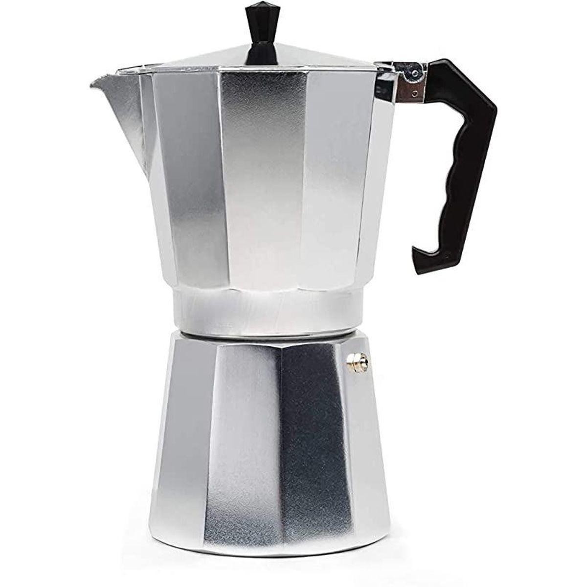 GENERICO - Cafetera Italiana de Aluminio para 3 Tazas