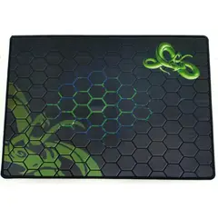 GENERICO - Mousepad Gamer Cosido Verde con Superficie Suave