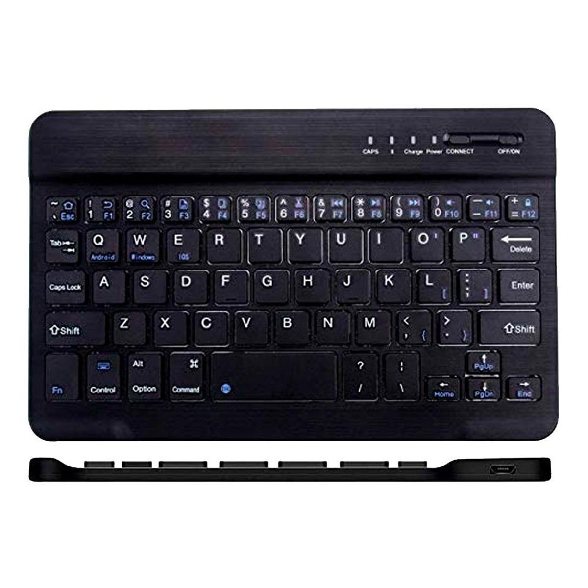 GENERICO - Teclado Inalámbrico Bluetooth Compacto para Tablets y Smartphones