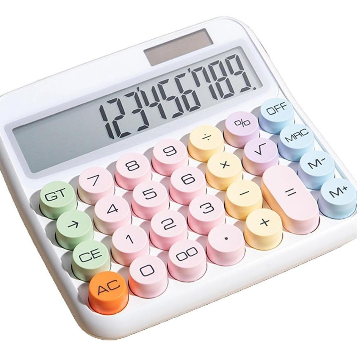Calculadora de Escritorio Solar Grande y Estética., marca GENERICO - Foto Principal