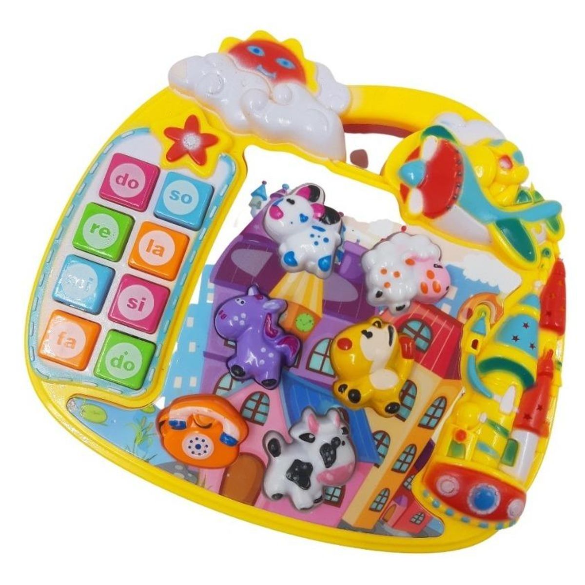 GENERICO - Piano Musical Interactivo para Bebés con Sonidos de Animales
