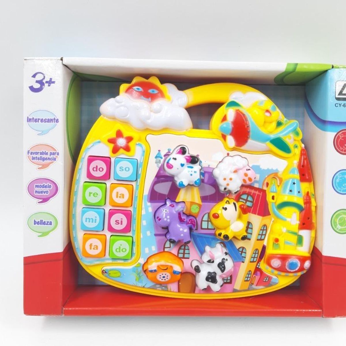 GENERICO - Piano Musical Interactivo para Bebés con Sonidos de Animales