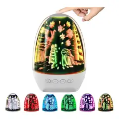 GENERICO - Lámpara Parlante Bluetooth Multifuncional 2 en 1 Luz Nocturna