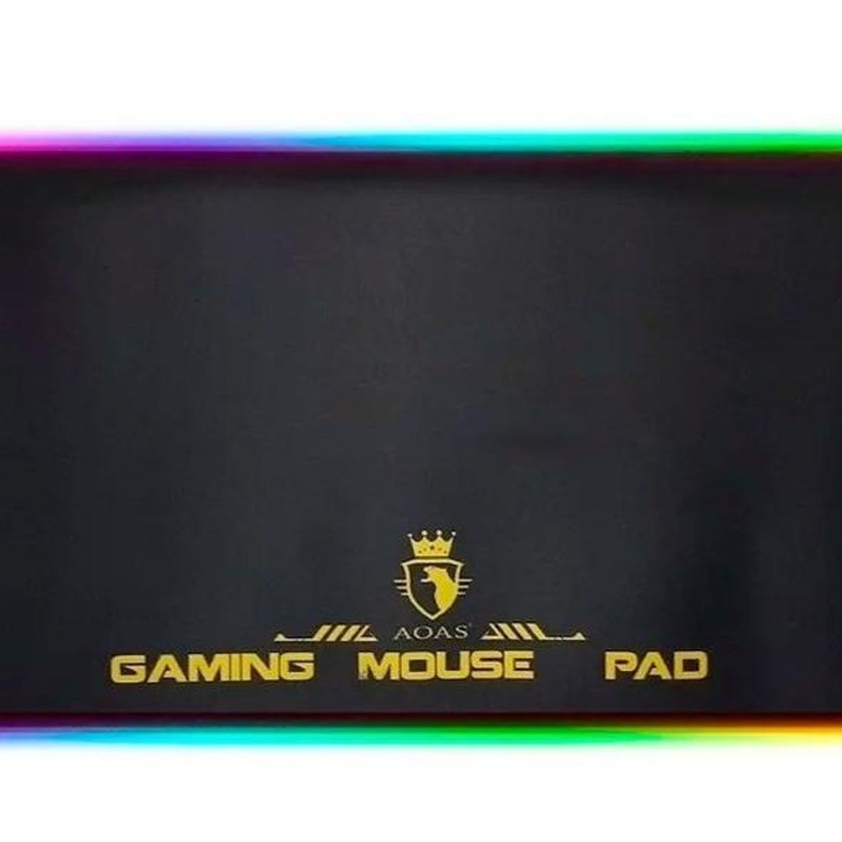 GENERICO - Mouse Pad Gamer RGB LED XXL 80x30cm 4mm con Base Antideslizante