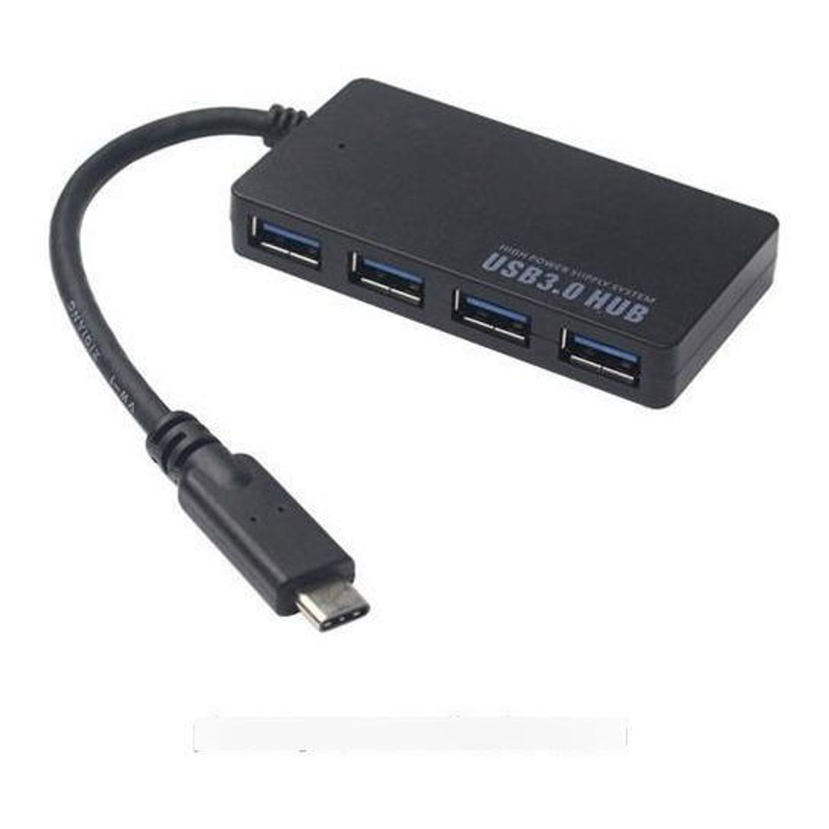 GENERICO - Hub Tipo C 4 Puertos USB 30 Alta Velocidad