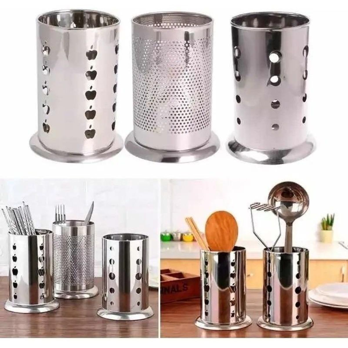 GENERICO - Escurridor de Metales Acero Inoxidable para Cocina