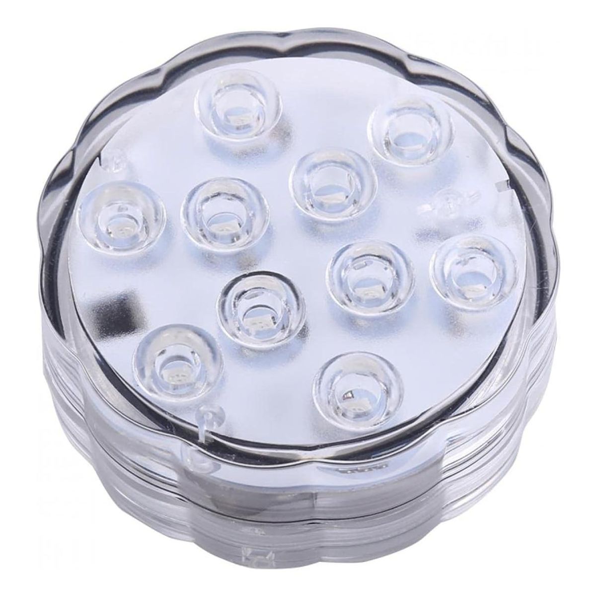 GENERICO - Pack de 2 Focos RGB Sumergibles con Control Remoto