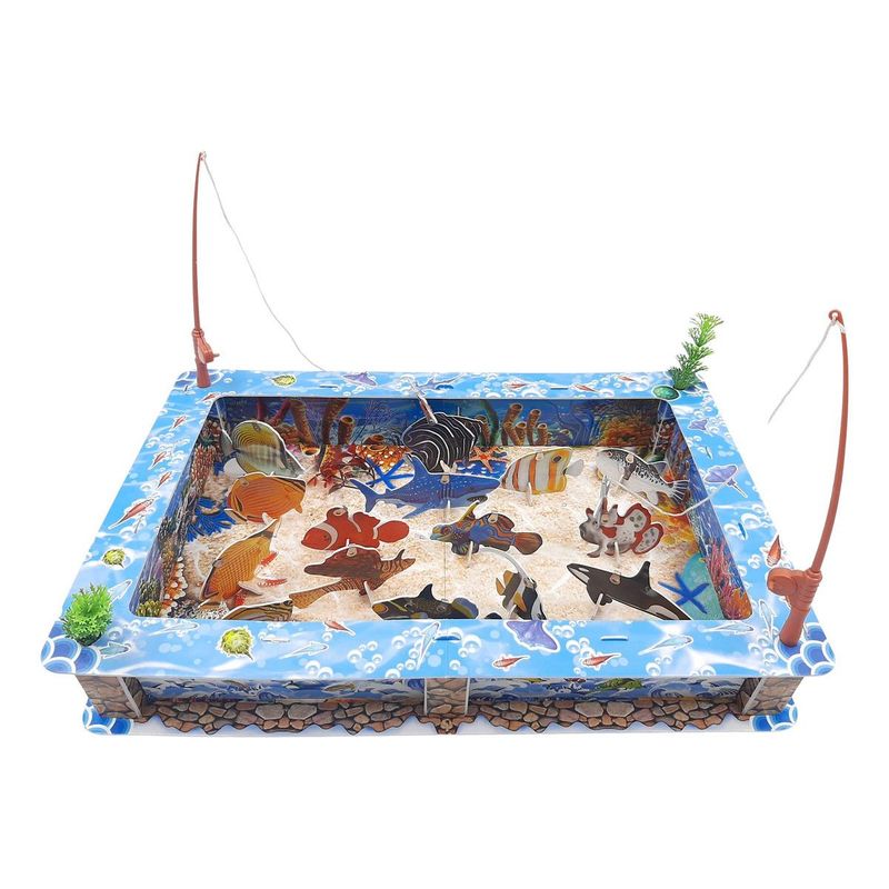 GENERICO - Juego de Pesca Magnético para Niños con Piscina