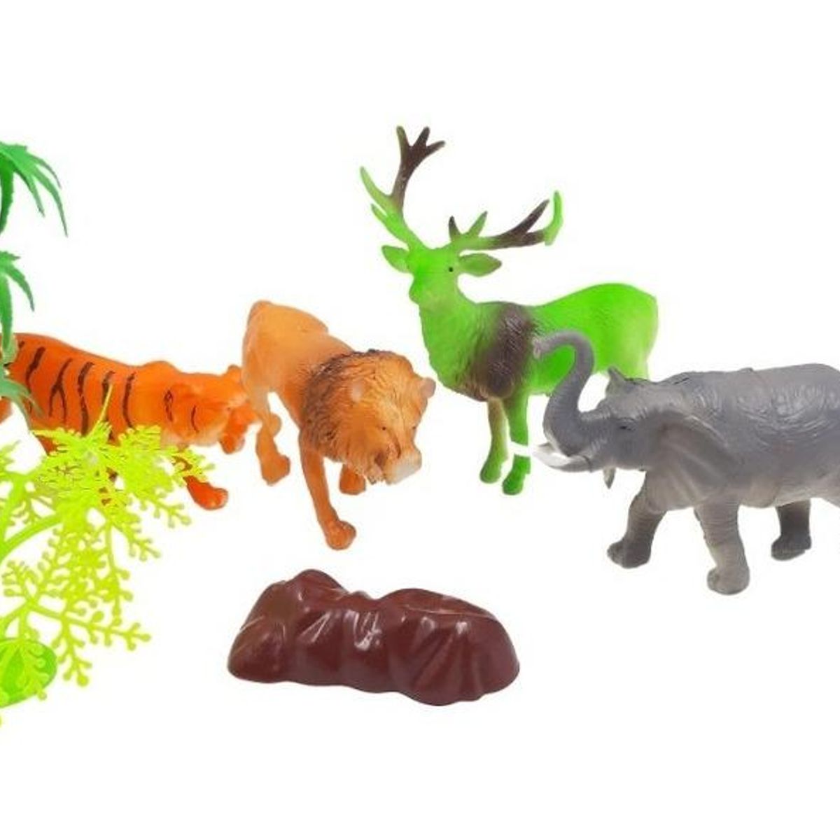 GENERICO - Bolsas de Animales de la Selva y Dinosaurios 6 en 1