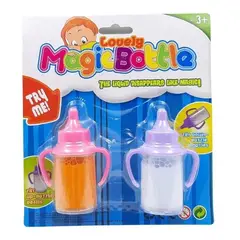 GENERICO - Set de Mamaderas Mágicas con Líquido que Desaparece.
