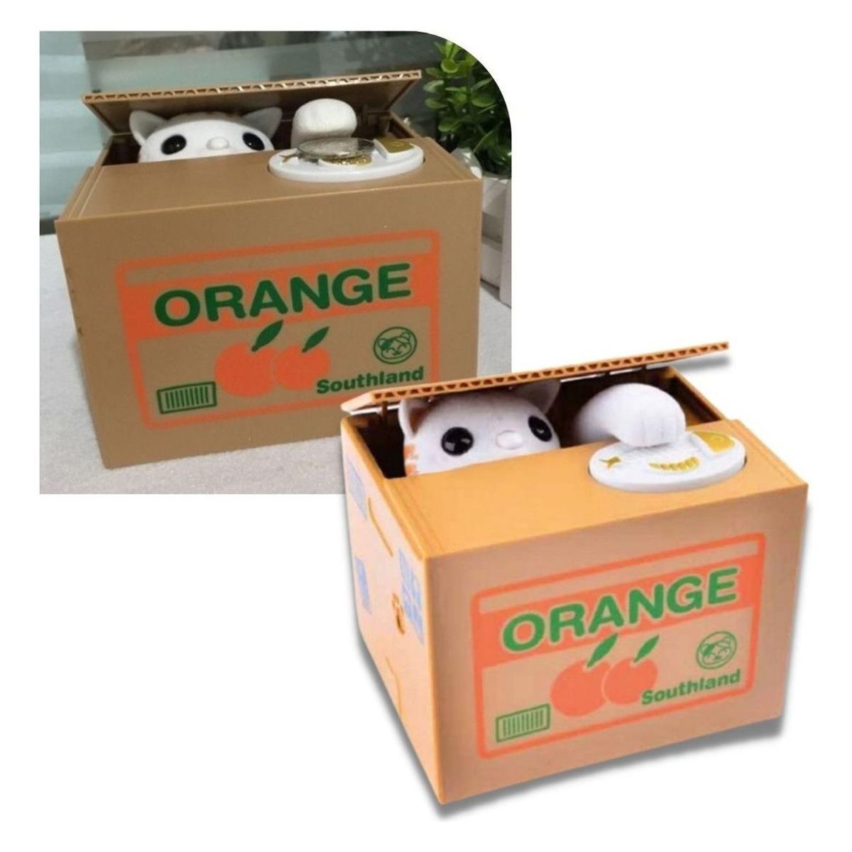 GENERICO - Alcancía Interactiva en Forma de Gato para Niños