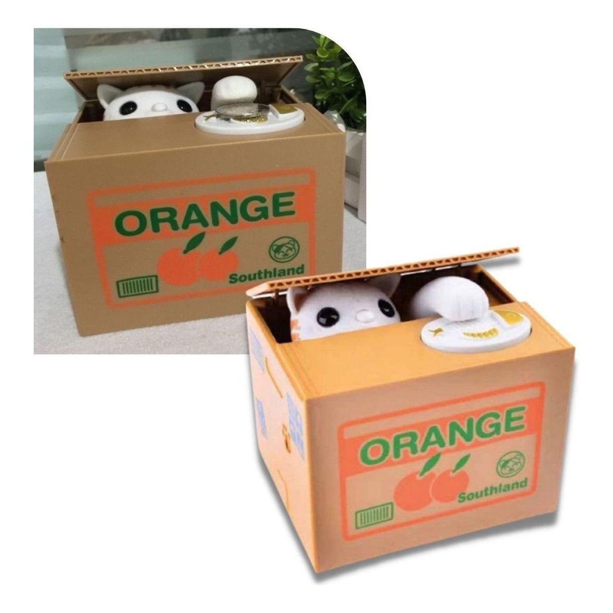 GENERICO - Alcancía Interactiva en Forma de Gato para Niños