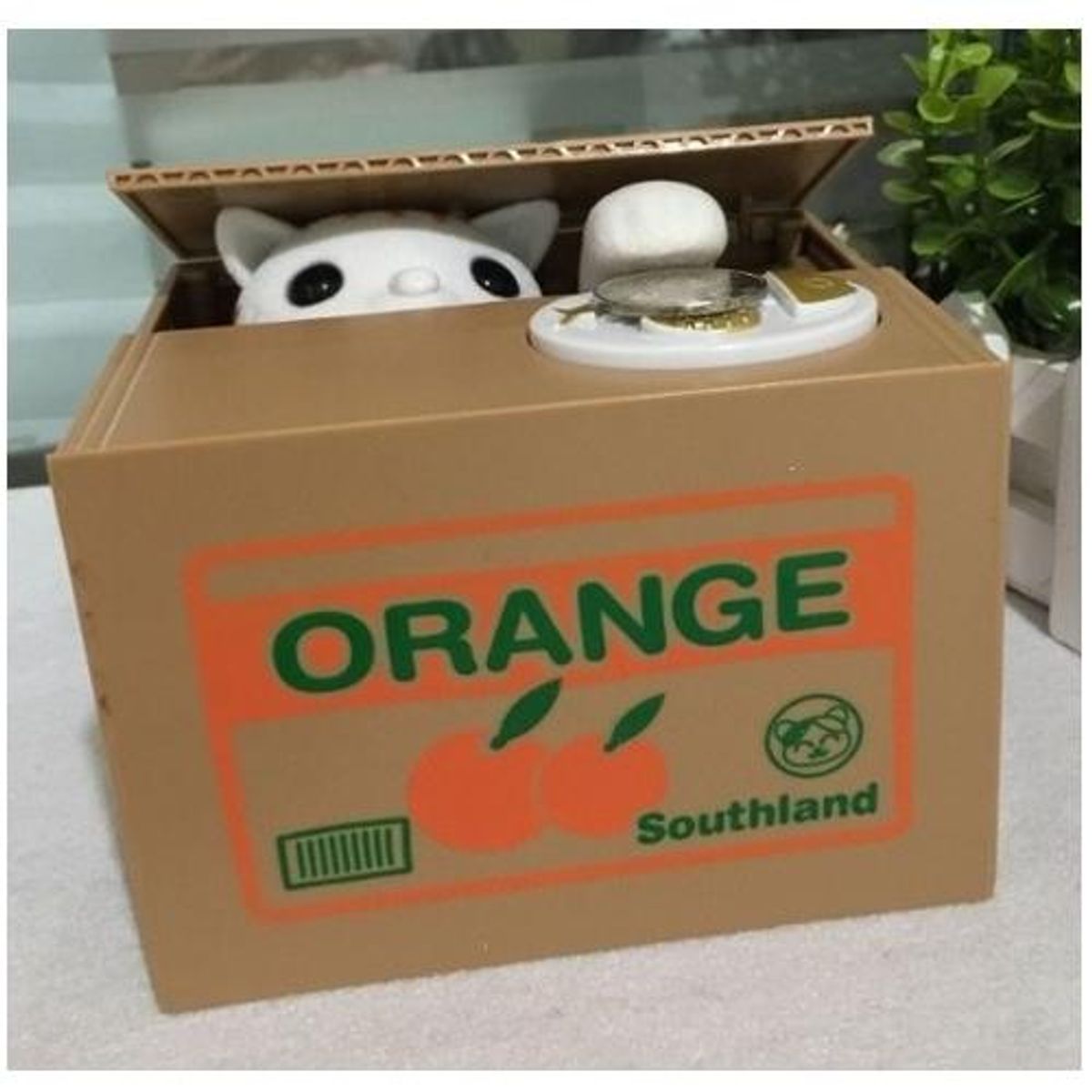 GENERICO - Alcancía Interactiva en Forma de Gato para Niños