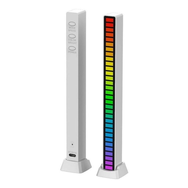 GENERICO - Barra Led RGB con Control de Sonido y Modos Dinámicos