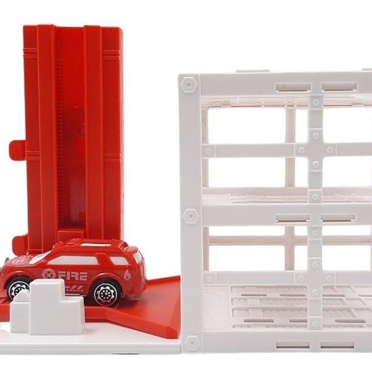 GENERICO - Estación de Bomberos con Ascensor y Estacionamiento 20cm