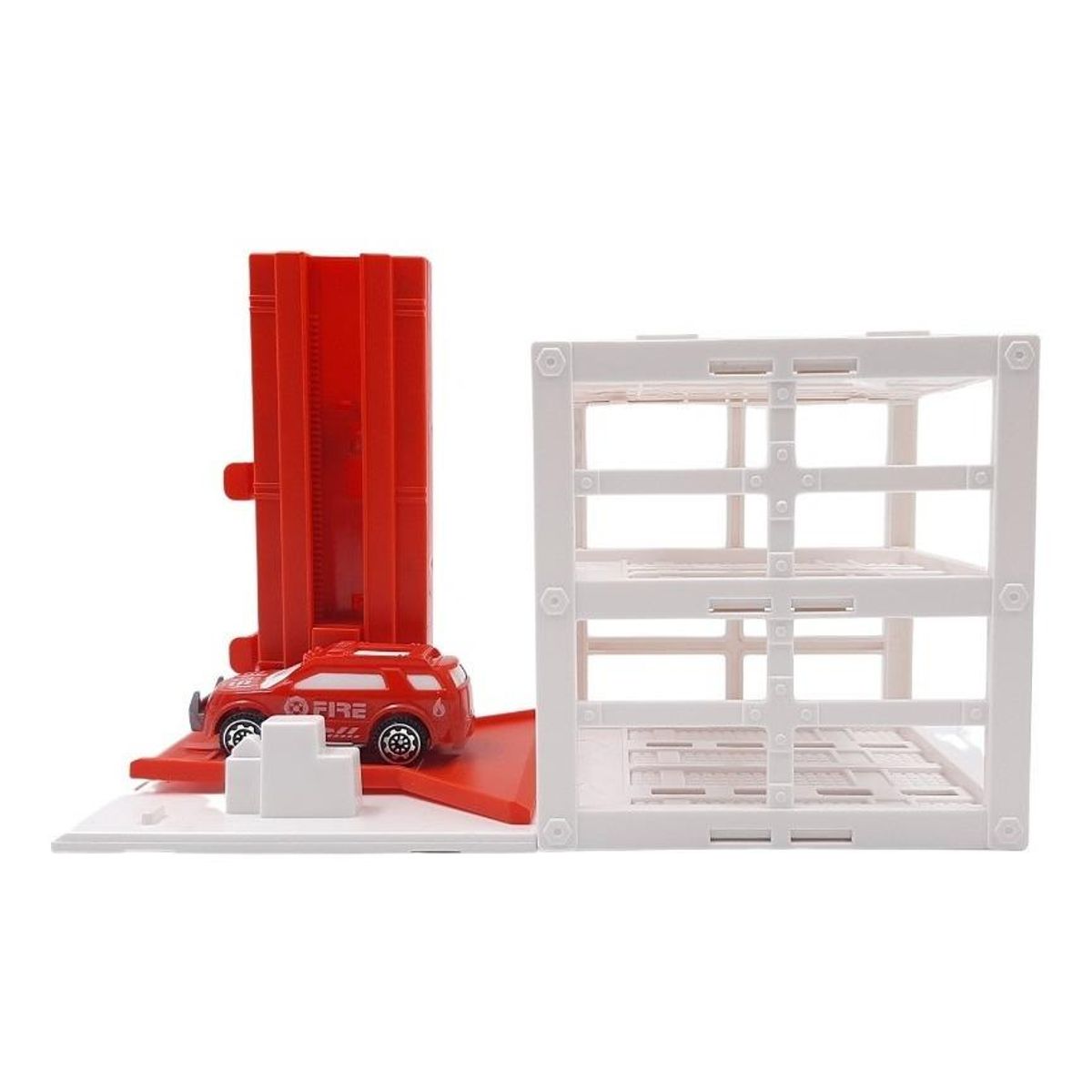 GENERICO - Estación de Bomberos con Ascensor y Estacionamiento 20cm