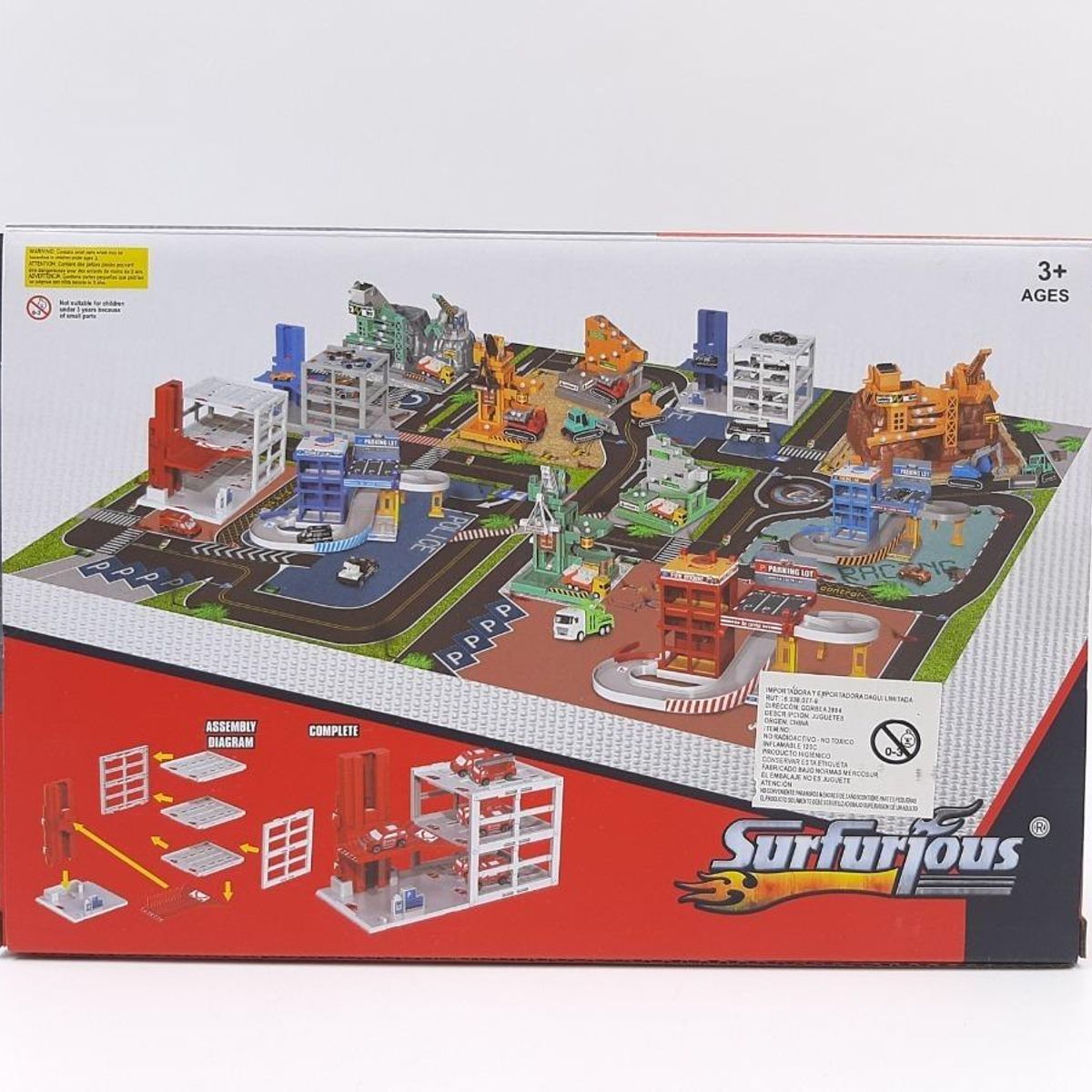 GENERICO - Estación de Bomberos con Ascensor y Estacionamiento 20cm