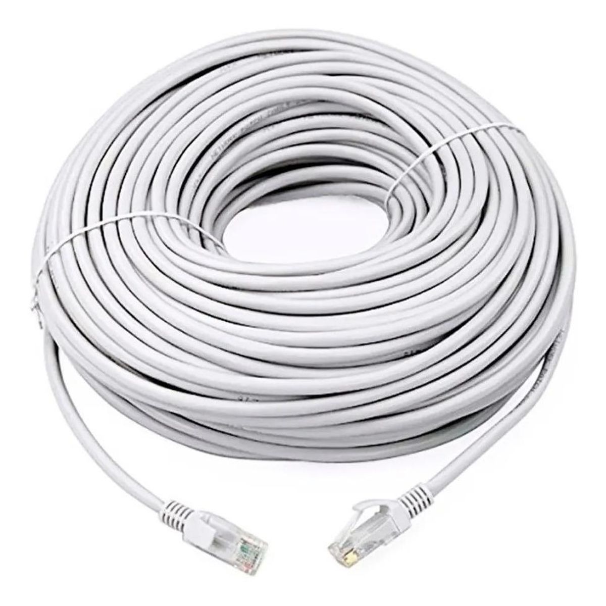 GENERICO - Cable de Red RJ45 Cat6E 15 Metros para Conexiones LAN