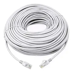 GENERICO - Cable de Red RJ45 Cat6E 15 Metros para Conexiones LAN