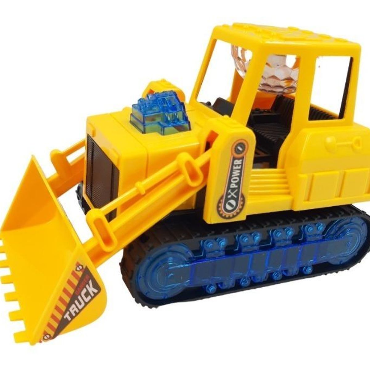 GENERICO - Grúa Excavadora Interactiva con Luces y Sonido 20cm