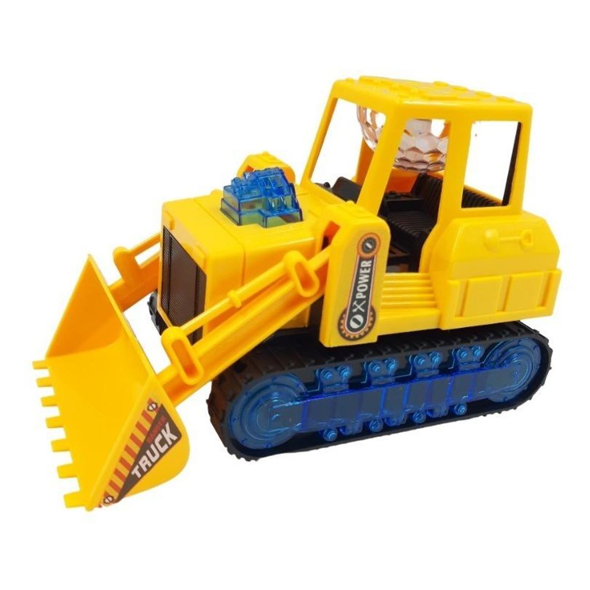 GENERICO - Grúa Excavadora Interactiva con Luces y Sonido 20cm