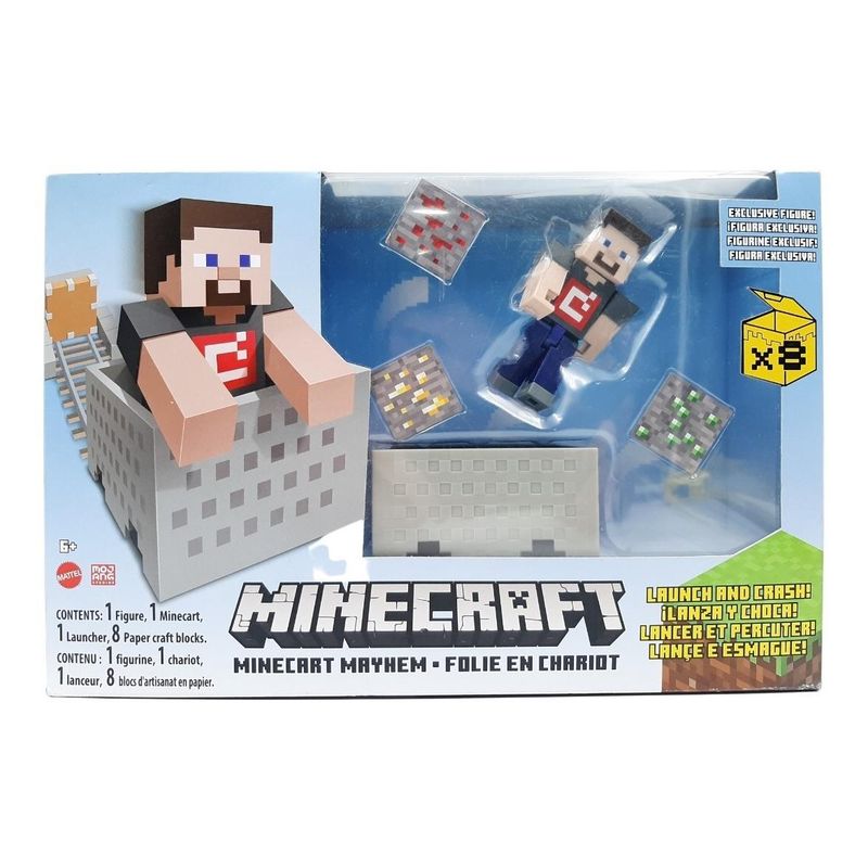 GENERICO - Set de Figuras Articuladas de Dragón de Minecraft.-