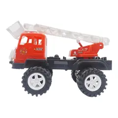 GENERICO - Camión Bombero con Grua para Niños 25cm