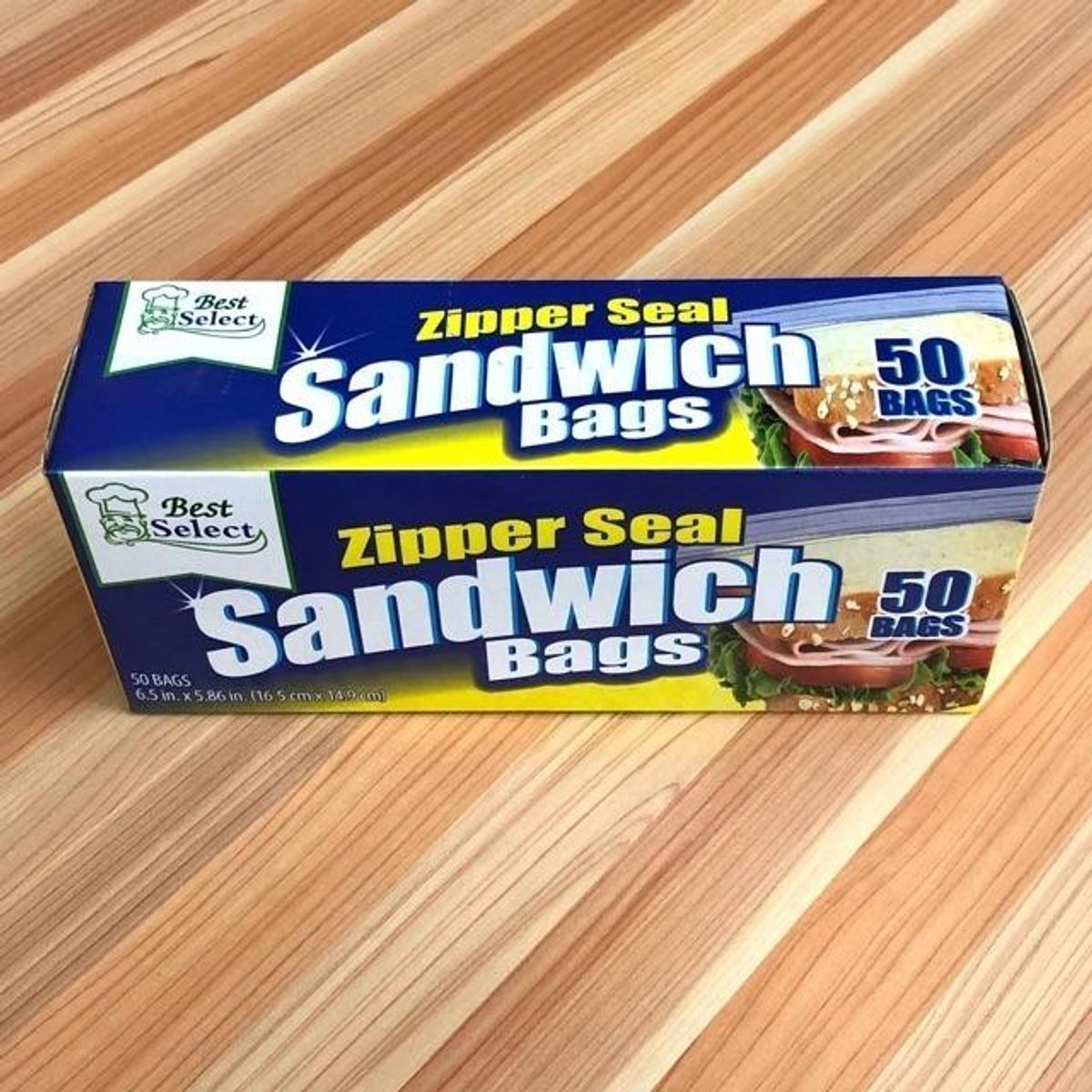 GENERICO - Bolsas Herméticas para Sándwich y Snacks 50 Unidades