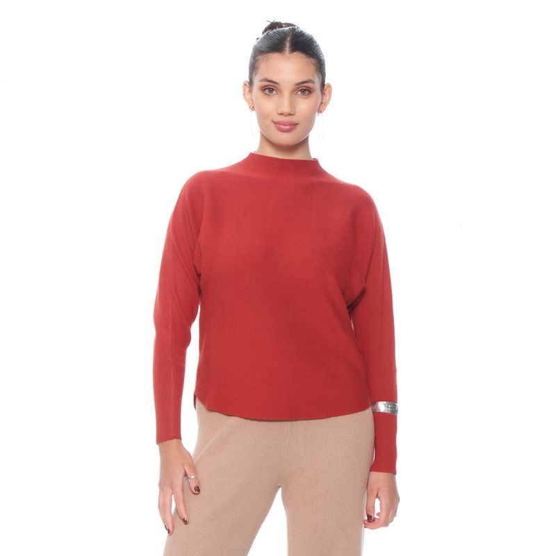 WADOS - SWEATER MANGA CODO CUELLO SUBIDO