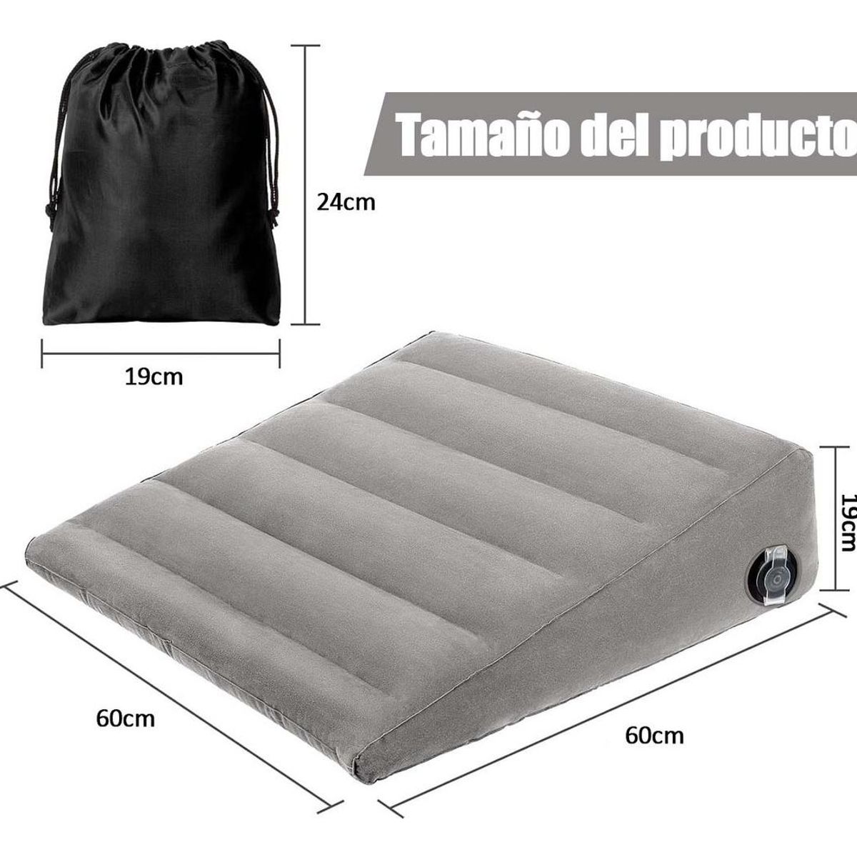 GENERICO - Almohada Cuña para Rehabilitación y Terapia de Postura