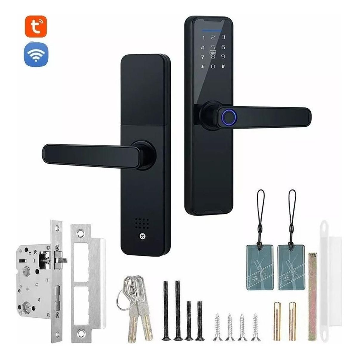 GENERICO - Cerradura Digital Inteligente con Huella y Acceso Múltiple