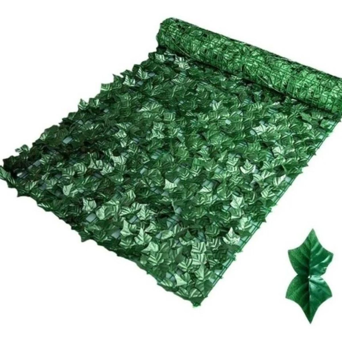 GENERICO - Malla Decorativa de Hojas Artificiales para Jardín 3x1 mts
