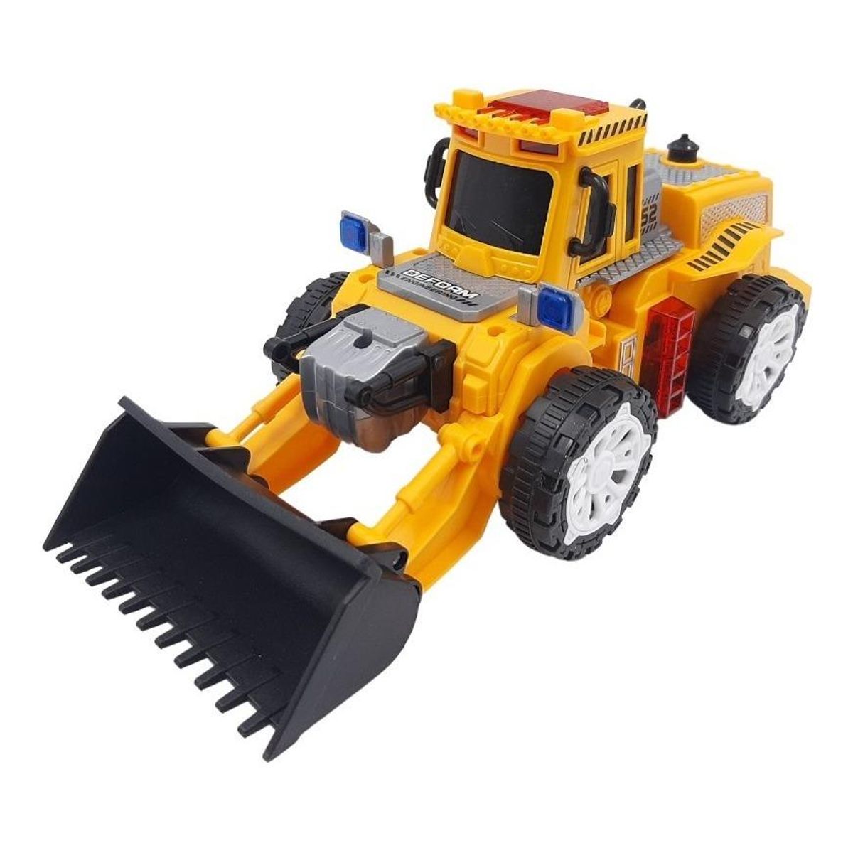 GENERICO - Grúa Robot Excavadora Interactiva con Luces y Sonido