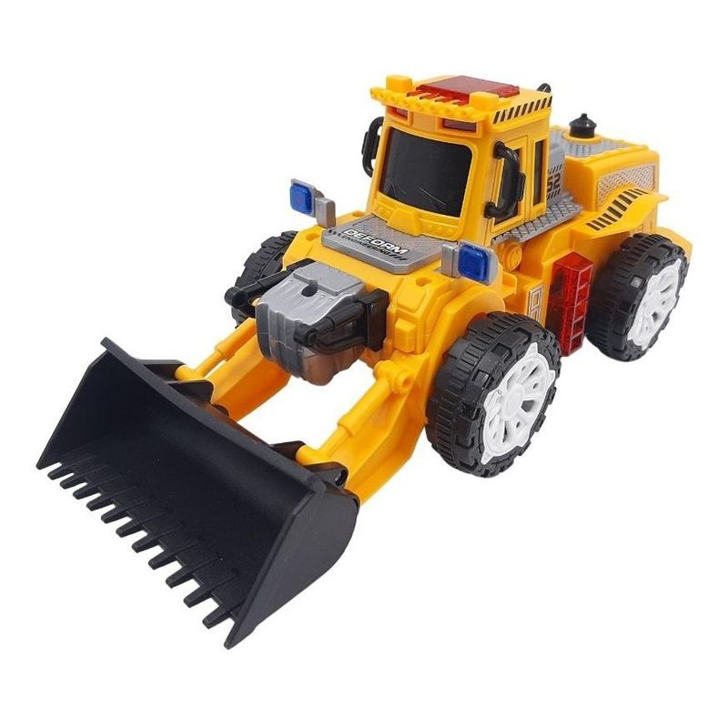 GENERICO - Grúa Robot Excavadora Interactiva con Luces y Sonido