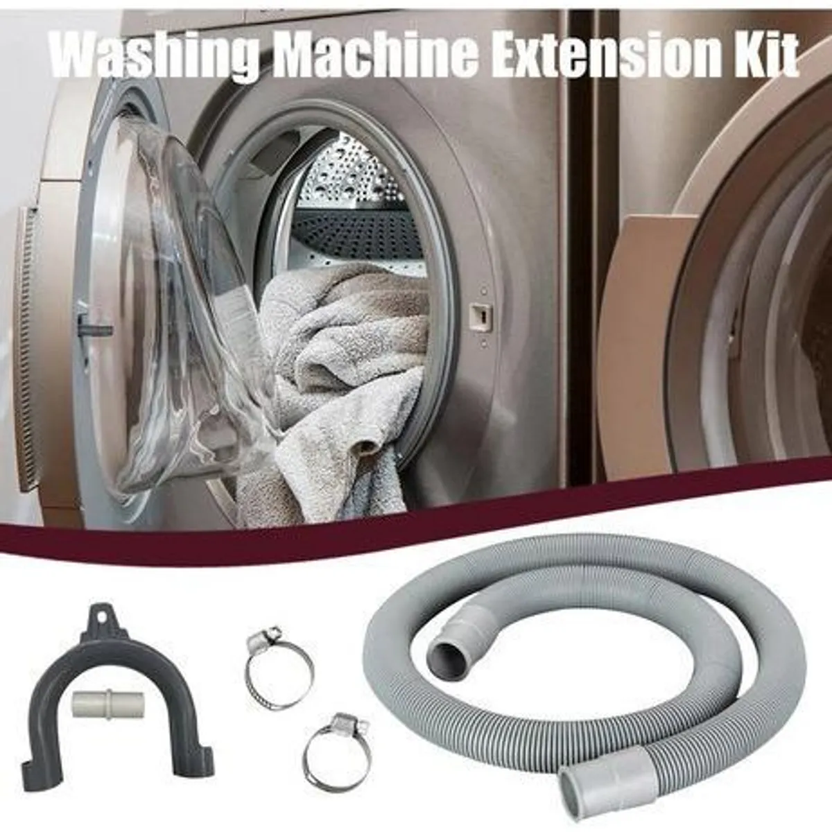 GENERICO - Kit de Extensión para Lavadora y Lavavajillas 2 M
