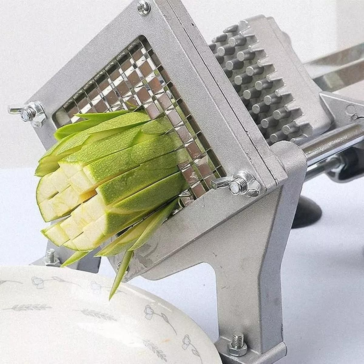 GENERICO - Picadora de Aluminio para Papa y Cebolla con Tres Cortadores