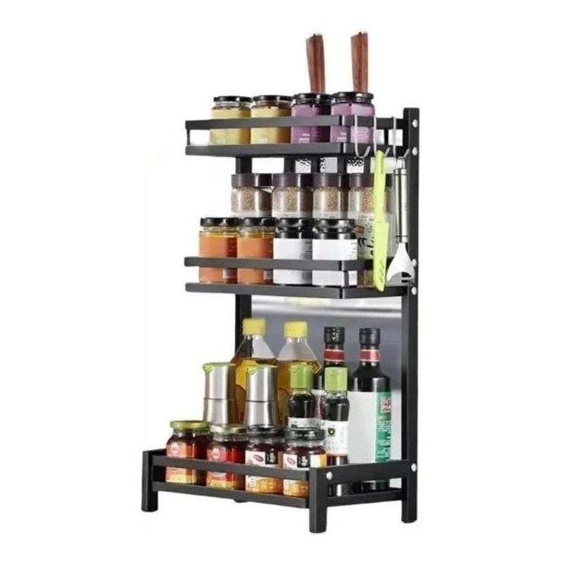 GENERICO - Estante Organizador de Especias 3 Niveles para Cocina
