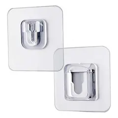 GENERICO - Gancho Adhesivo Doble Cara para Pared Uso Multiuso