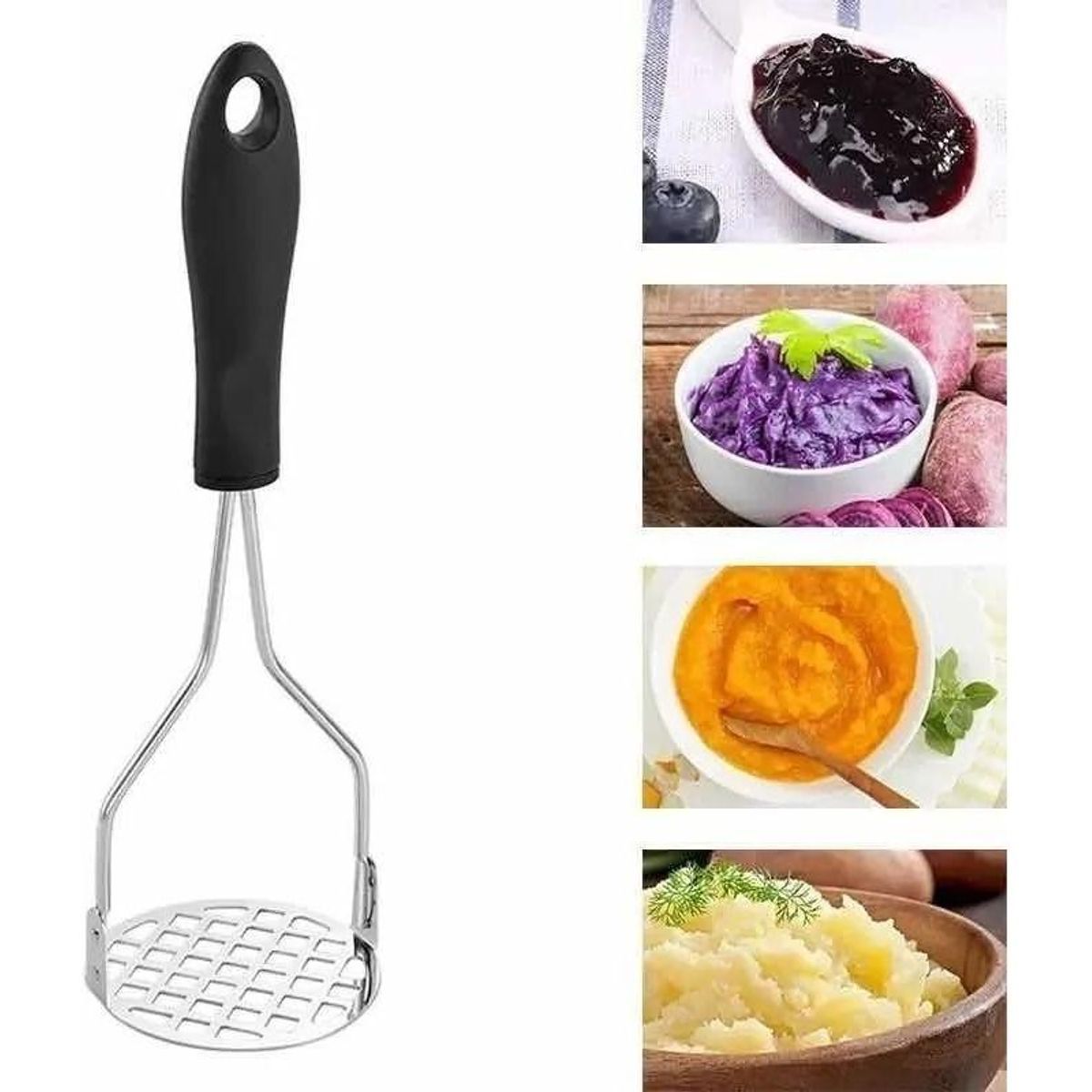 GENERICO - Moledor de Papas Manual de 24 cm para Puré