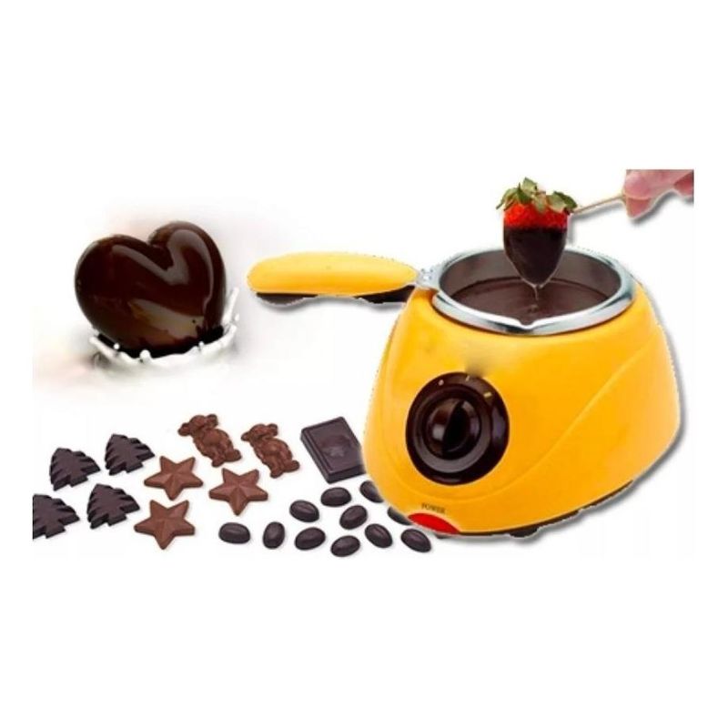 GENERICO - Máquina para Derretir Chocolate Fondue con Moldes y Accesorios