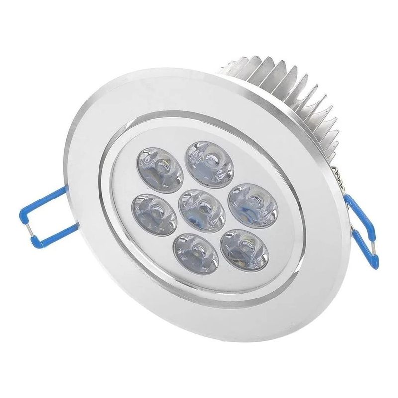 GENERICO - Foco LED Embutido de 7W para Iluminación Eficiente