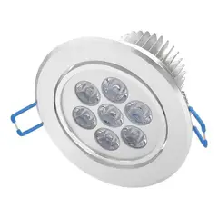 GENERICO - Foco LED Embutido de 7W para Iluminación Eficiente